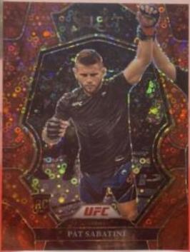 Patrick Sabatini 2023 Panini Select UFC Premier Level #129 Red Disco