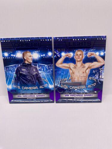Ian Machado Garry 2024 Topps Knockout UFC Action (Lights, Camera, Action) #ACT-14 Purple
