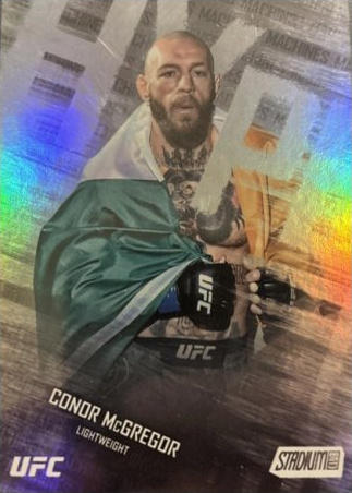 Conor McGregor 2025 Topps Stadium Club UFC Hype Machines #HM-4 Gold Rainbow