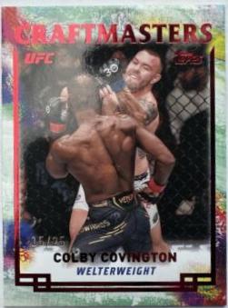 Colby Covington 2024 Topps Knockout UFC Craftmasters #CRM-13 Red