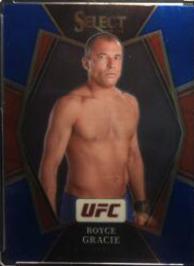 Royce Gracie 2022 Panini Select UFC Premier Level #118 Blue Prizm