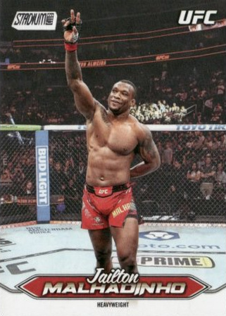 Jailton Almeida 2025 Topps Stadium Club UFC Base #29 Orange
