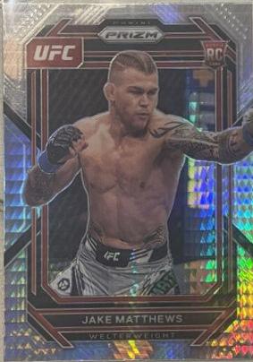Jake Matthews 2023 Panini Prizm UFC Base #109 Silver