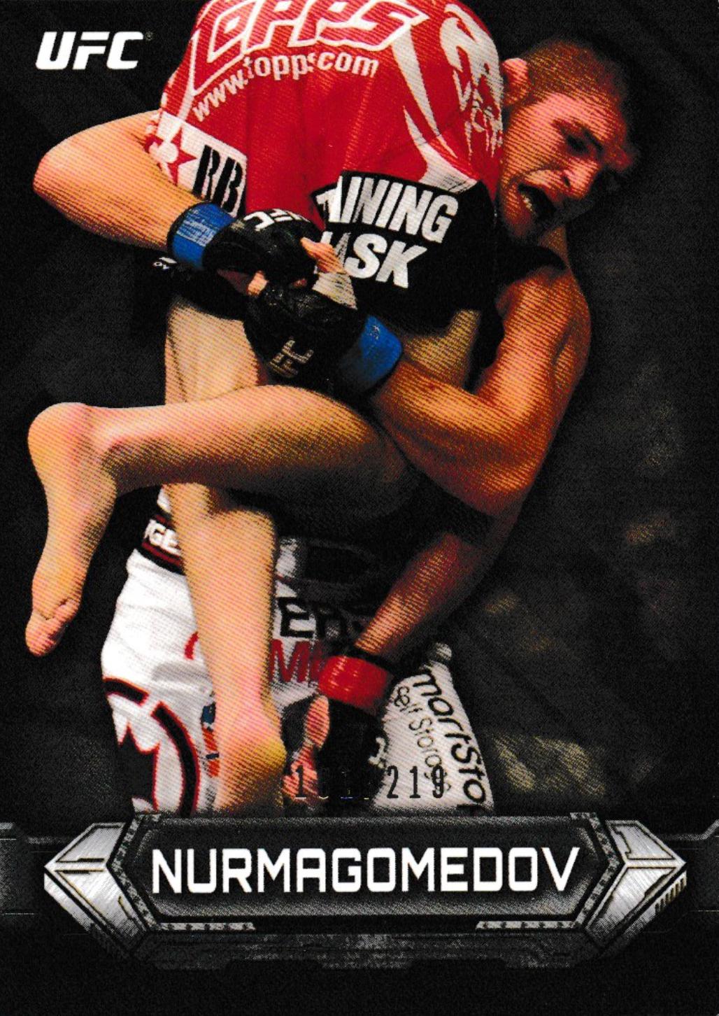 Khabib Nurmagomedov 2014 Topps UFC Knockout Base #79 Gold