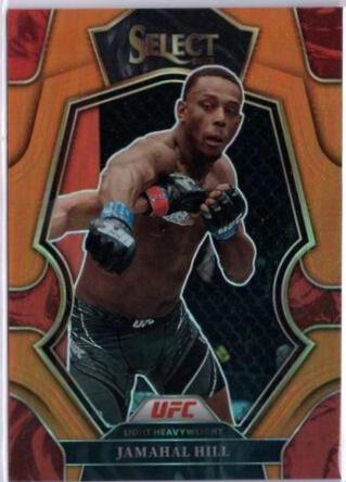 Jamahal Hill 2023 Panini Select UFC Premier Level #173 Orange