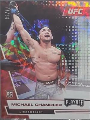 Michael Chandler 2021 Panini Chronicles UFC Base Playoff #65 Red