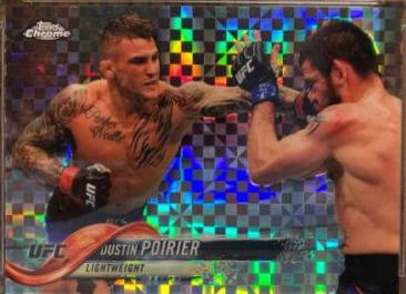 Dustin Poirier 2018 Topps Chrome UFC Base #23 Xfractor