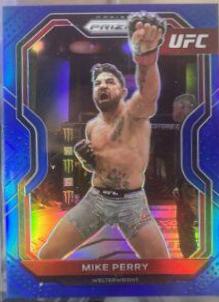 Mike Perry 2021 Panini Prizm UFC Base #19 Blue