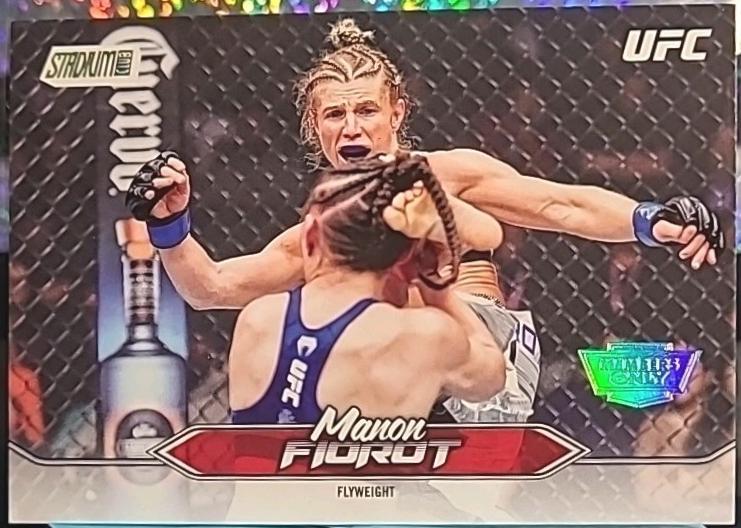 Manon Fiorot 2025 Topps Stadium Club UFC Base #56 Members Only