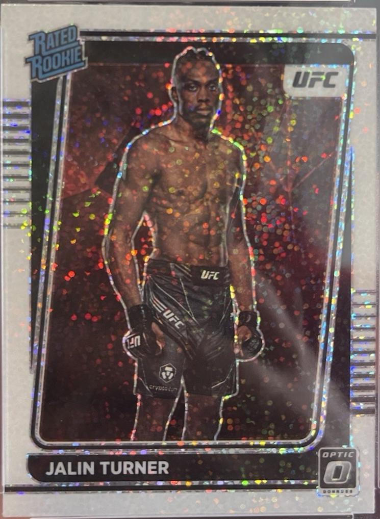 Jalin Turner 2022 Panini Donruss Optic UFC Base #114 White Sparkle