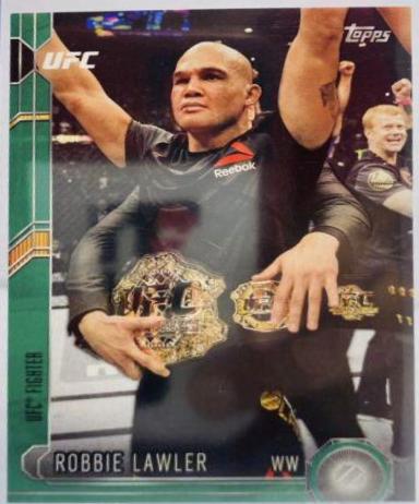 Robbie Lawler 2015 Topps UFC Chronicles Base #12 Green
