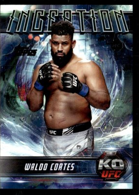 Waldo Cortes Acosta 2025 Topps Knockout UFC Inception #IN-42 Platinum