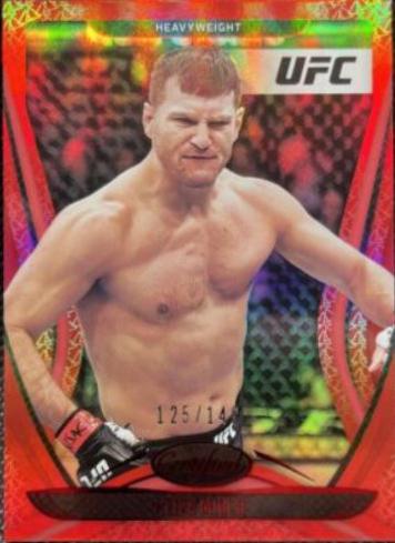 Stipe Miocic 2021 Panini Chronicles UFC Base Certified #126 Red