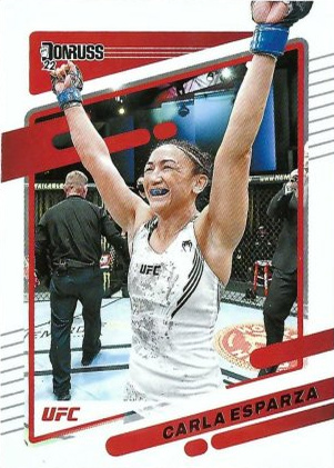 Carla Esparza 2022 Panini Donruss UFC Base #65 Silver