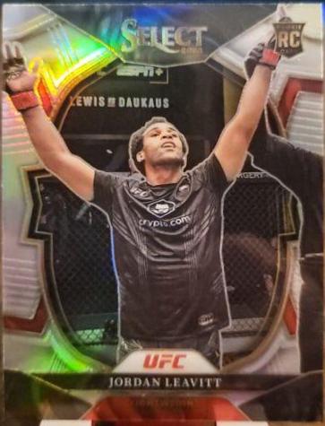Jordan Leavitt 2023 Panini Select UFC Concourse #7 Silver