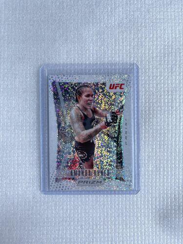 Amanda Nunes 2022 Panini Prizm UFC Prizm Flashback #20 White Sparkle