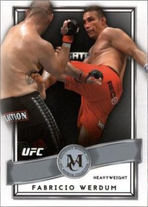 Fabricio Werdum 2016 Topps UFC Museum Collection Base #6 Ruby