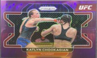 Katlyn Cerminara 2022 Panini Prizm UFC Base #64 Purple