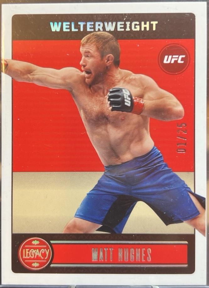 Matt Hughes 2023 Panini Chronicles UFC Base Legacy #145 Silver