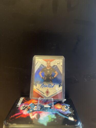 Valentina Shevchenko 2023 Panini Chronicles UFC Phoenix Autographs #18 Blue