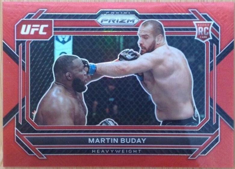 Martin Buday 2023 Panini Prizm UFC Base #37 Red