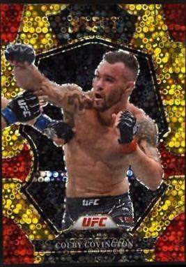 Colby Covington 2023 Panini Select UFC Premier Level #200 Gold Disco