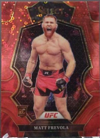 Matt Frevola 2023 Panini Select UFC Premier Level #107 Red Disco