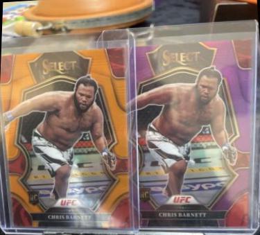 Chris Barnett 2023 Panini Select UFC Octagonside #246 Orange
