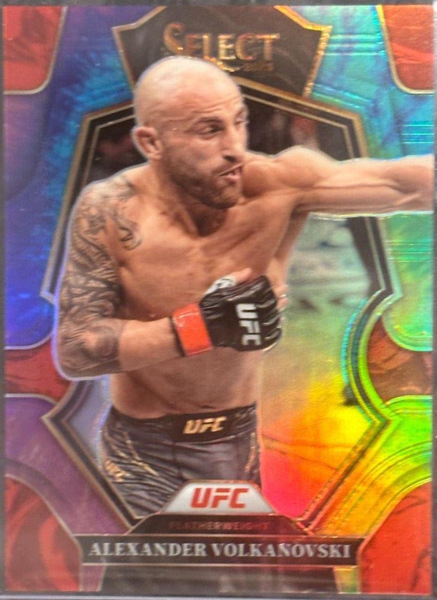 Alexander Volkanovski 2023 Panini Select UFC Mezzanine #337 Tie Dye
