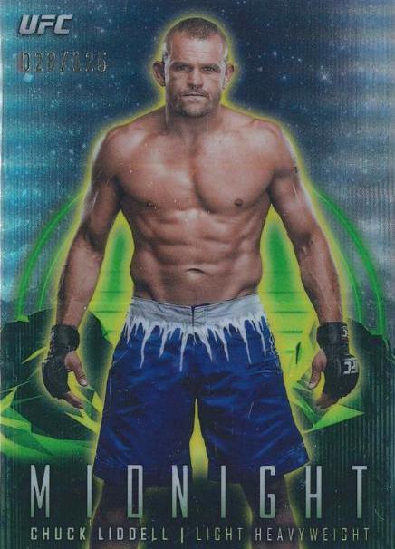 Chuck Liddell 2024 Topps Midnight UFC Base #25 Morning