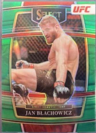 Jan Błachowicz 2022 Panini Select UFC Concourse #37 Green
