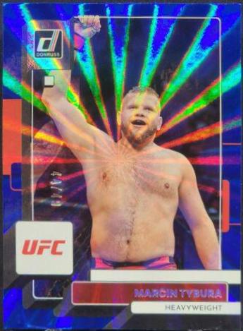 Marcin Tybura 2023 Panini Donruss UFC Base #65 Blue Laser