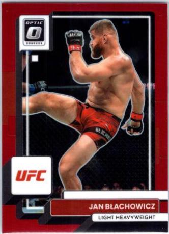 Jan Błachowicz 2023 Panini Donruss Optic UFC Base #65 Red