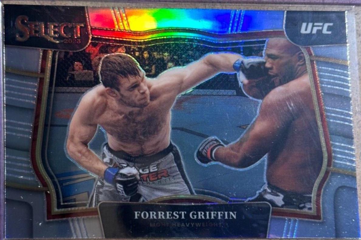 Forrest Griffin 2023 Panini Select UFC Octagonside #278 Silver