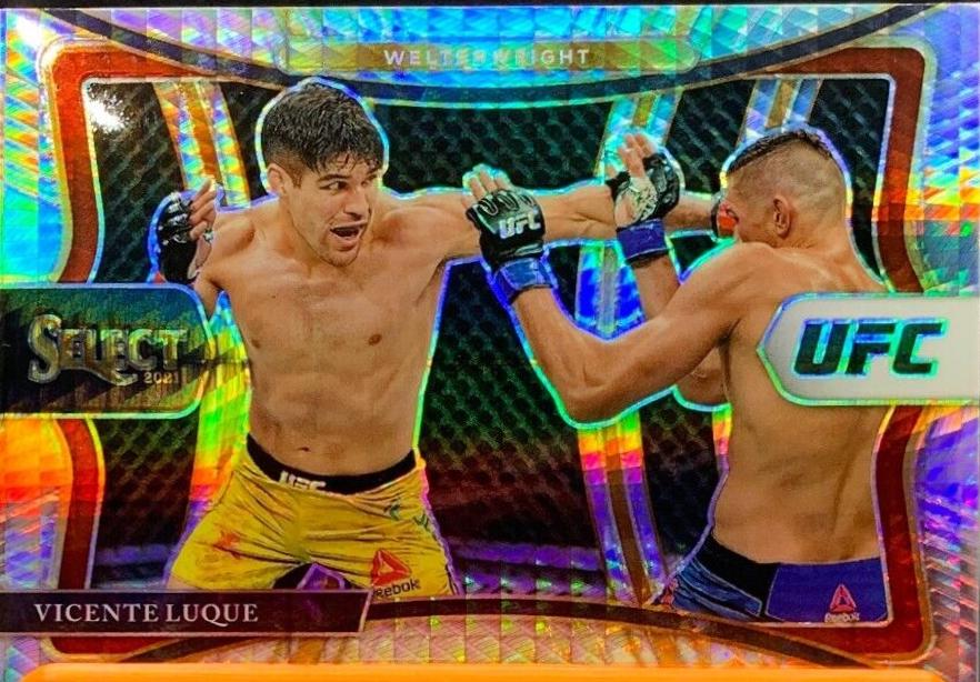 Vicente Luque 2021 Panini Select UFC Premier Level #121 Lucky Envelopes