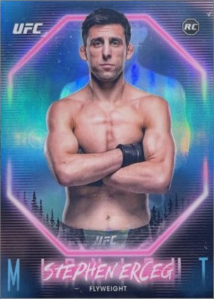 Stephen Erceg 2025 Topps Midnight UFC Base #89 Dusk