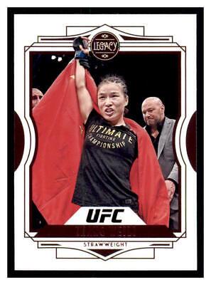 Zhang Weili 2021 Panini Chronicles UFC Base Legacy #47 Pink