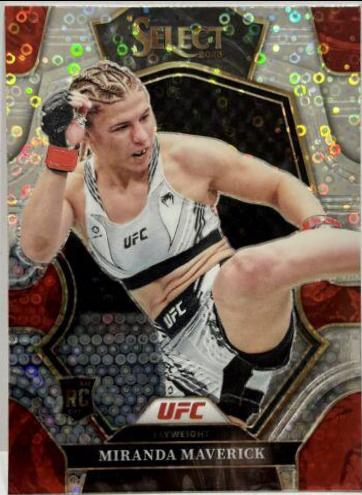 Miranda Maverick 2023 Panini Select UFC Premier Level #167 Disco
