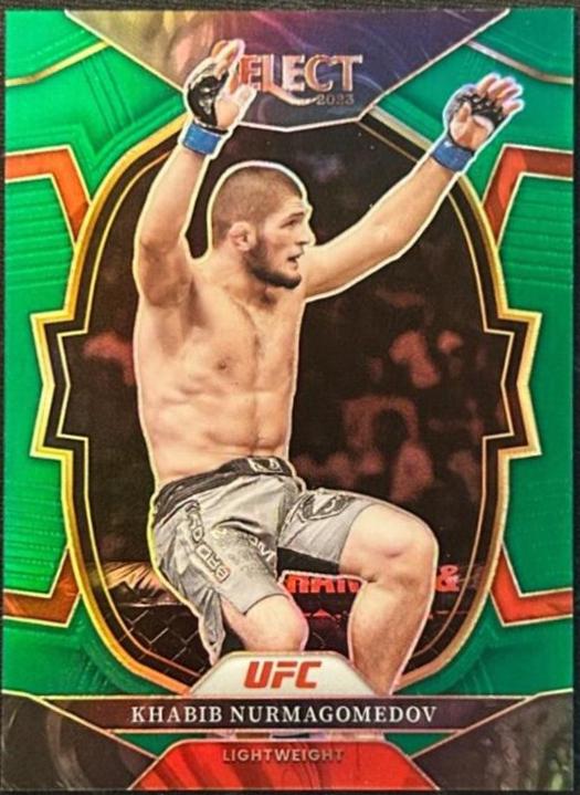 Khabib Nurmagomedov 2023 Panini Select UFC Concourse #97 Green