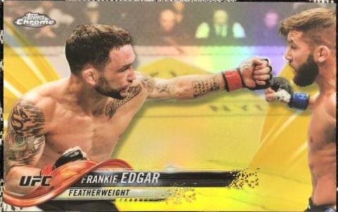 Frankie Edgar 2018 Topps Chrome UFC Base #70 Gold