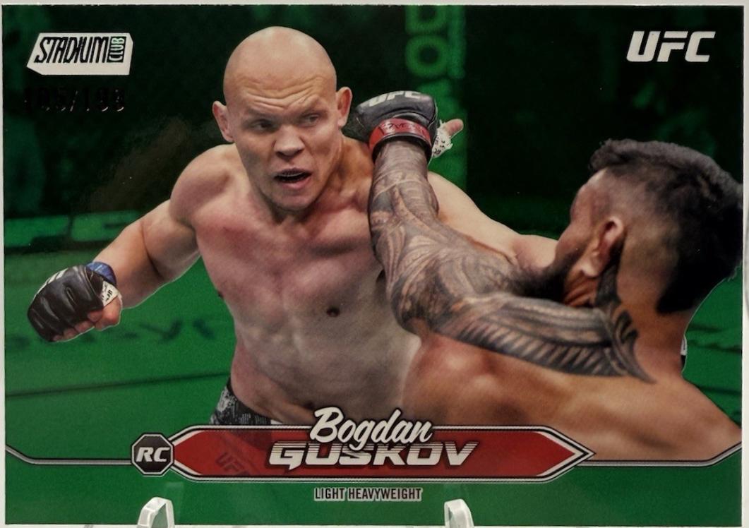 Bogdan Guskov 2025 Topps Stadium Club UFC Base #199 Green