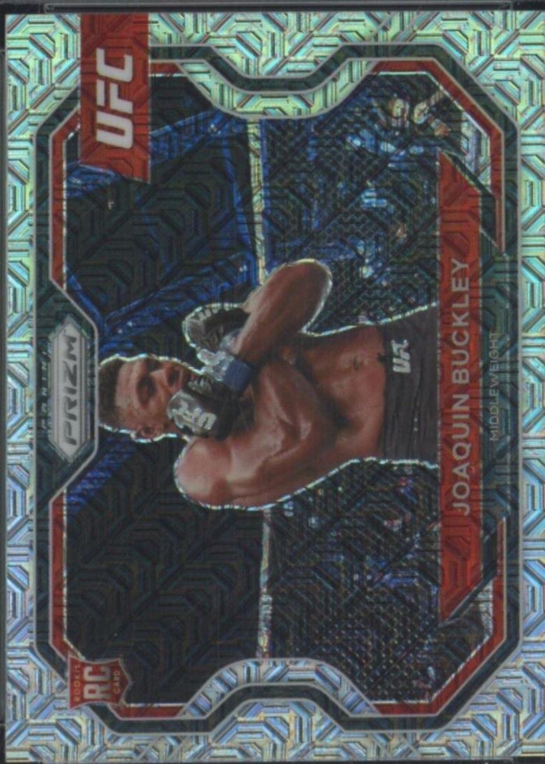 Joaquin Buckley 2021 Panini Prizm UFC Base #190 Mojo