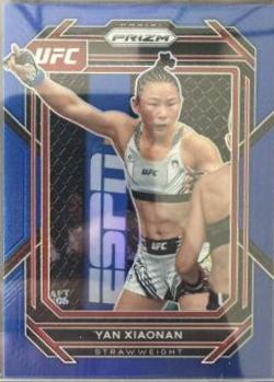 Yan Xiaonan 2023 Panini Prizm UFC Base #188 Blue