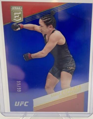 Carla Esparza 2023 Panini Chronicles UFC Base Elite #257 Blue