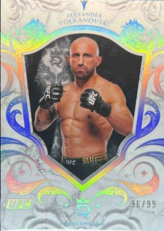 Alexander Volkanovski 2025 Topps Royalty UFC Base #32 Green