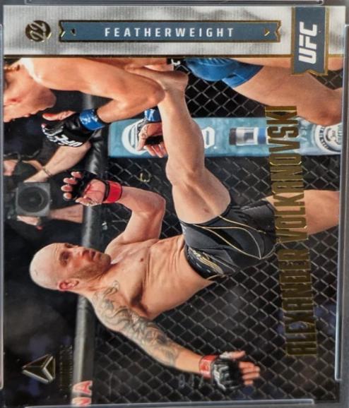 Alexander Volkanovski 2022 Panini Chronicles UFC Base Luminance #156 Gold