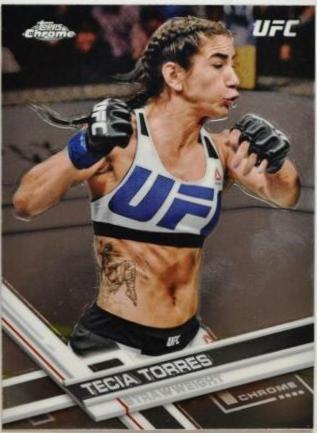 Tecia Pennington 2017 Topps Chrome UFC Base #77
