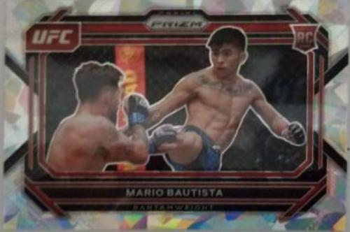 Mario Bautista 2023 Panini Prizm UFC Base #17 Ice