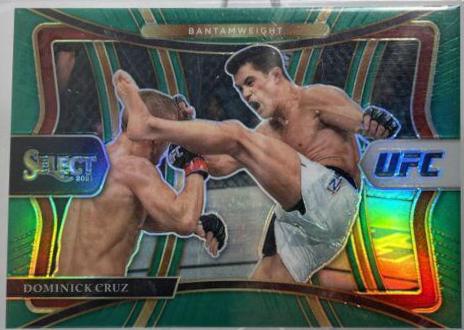 Dominick Cruz 2021 Panini Select UFC Premier Level #111 Green