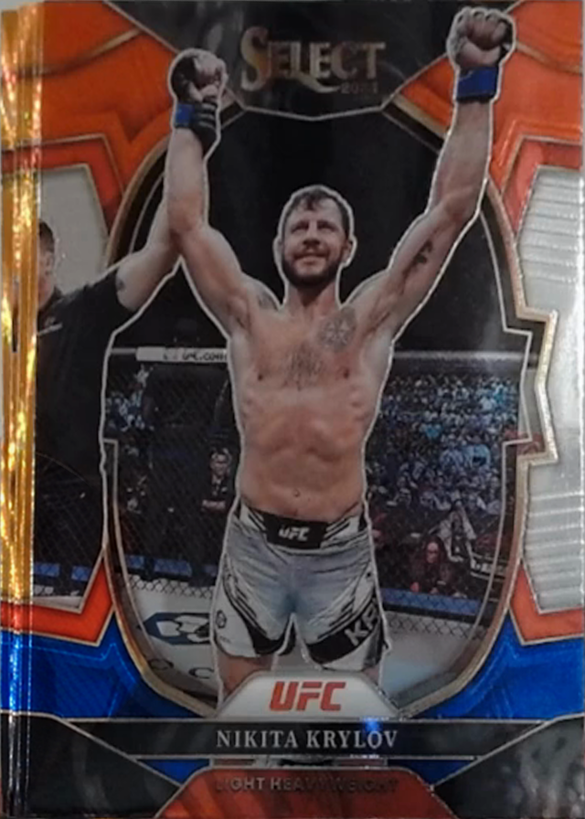 Nikita Krylov 2023 Panini Select UFC Concourse #31 Red Blue Base